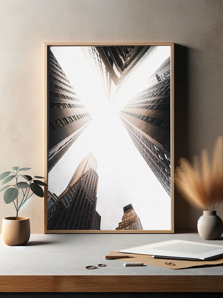 Skyscraper — Photography Print. — room view 2