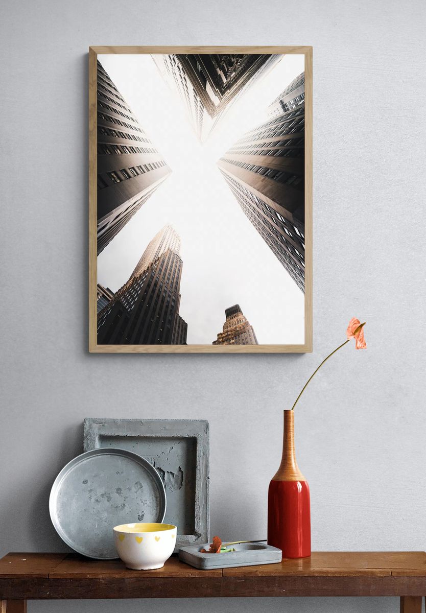 Skyscraper — Photography Print. — room view 3