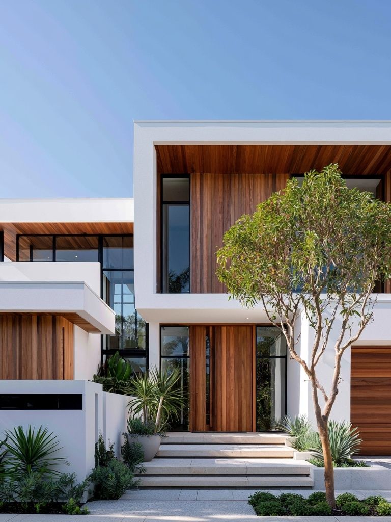 Modern Luxury House Photography Poster. poster — architecture art