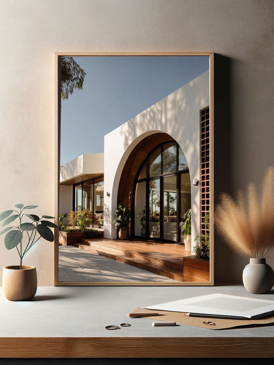 Modern Architecture — Contemporary Print. — room view 2