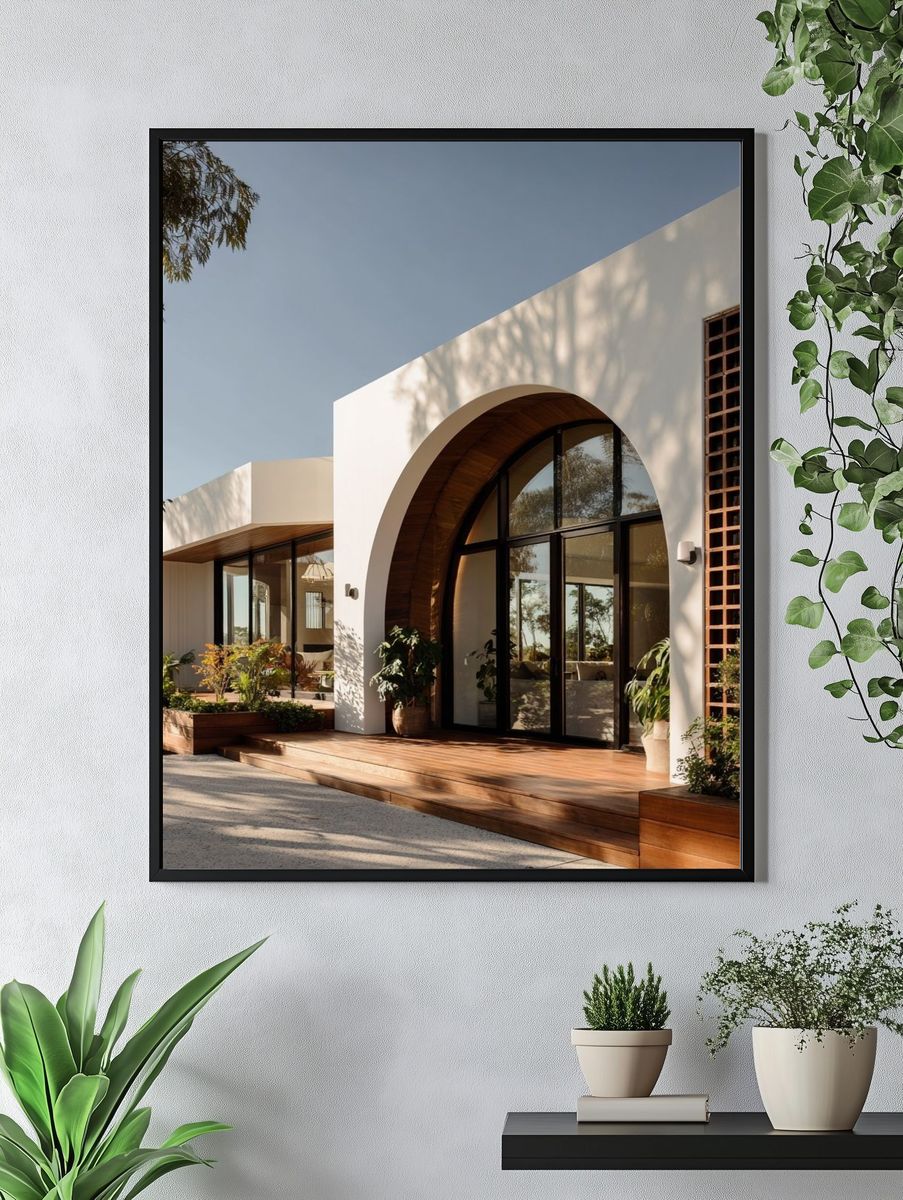 Modern Architecture — Contemporary Print. — room view 4