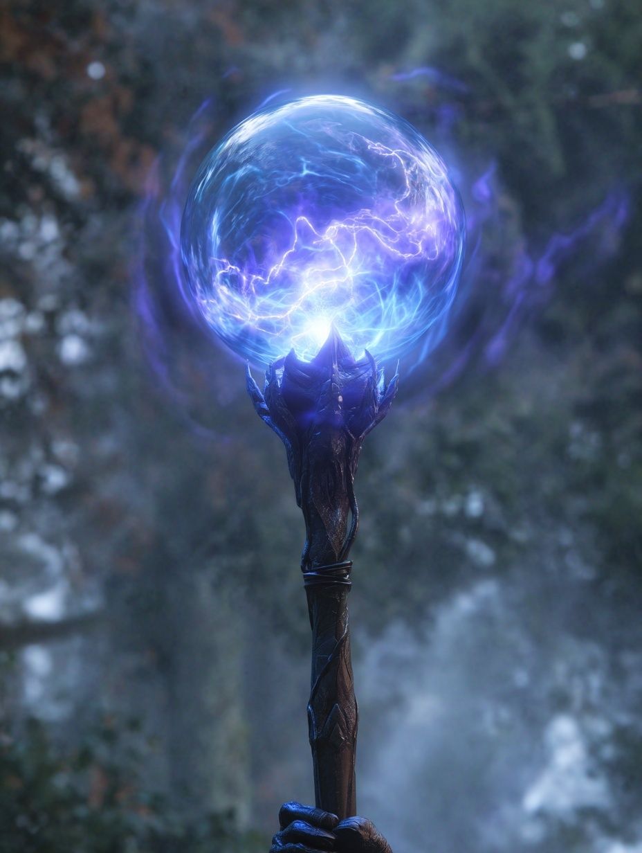 Arcane Orb Fantasy Print. poster detail