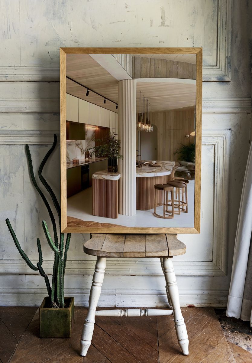 Modern Luxury Kitchen Interior Print. room preview