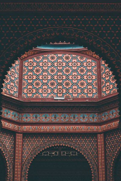 Ornate Architectural Details — Fine Art Print.