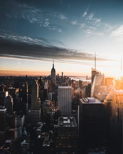 Skycrapers New York City, United.