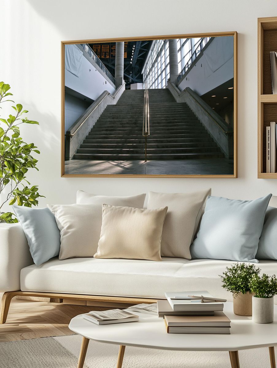 Grand Staircase Interior Photography Poster. — room view 2