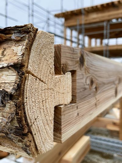 Timber Joinery Detail Photography Poster.