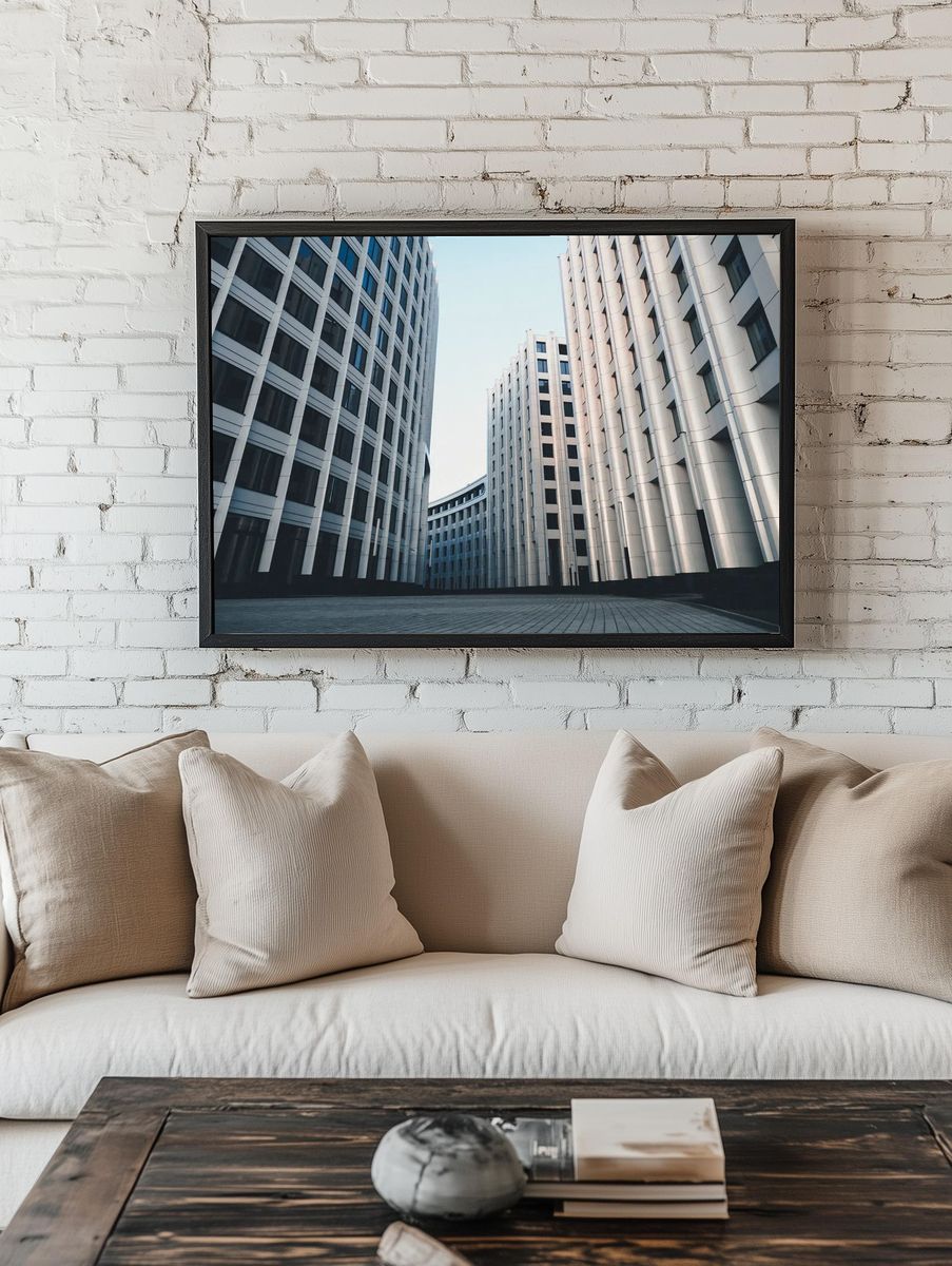 Modern Architecture — Photography Print. room preview