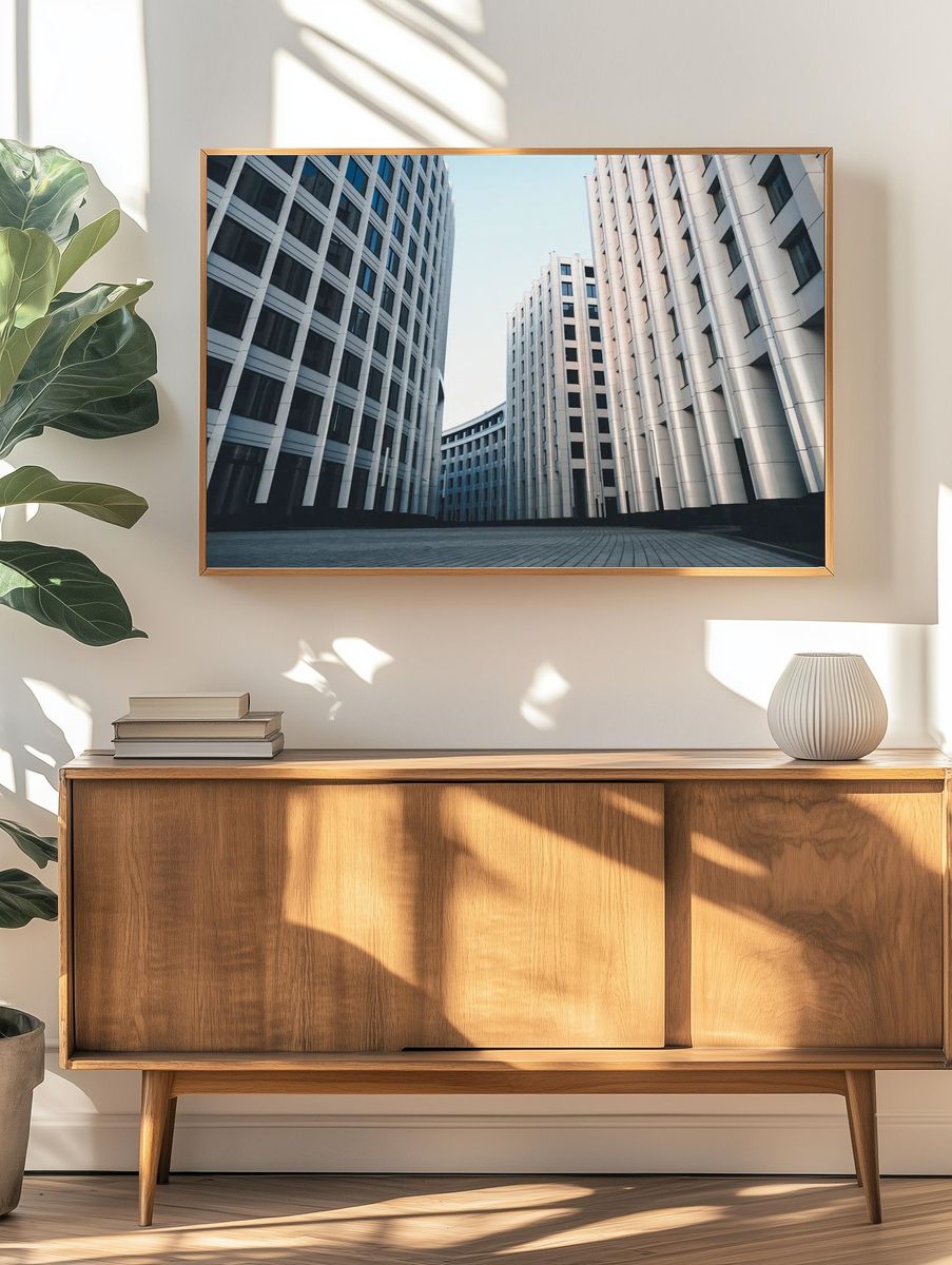 Modern Architecture — Photography Print. — room view 3