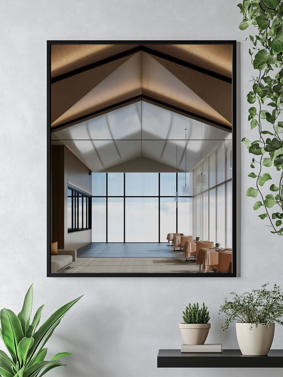 Modern Interior Architecture Poster. — room view 4