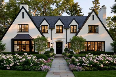 Elegant Tudor Home Photography Poster. poster