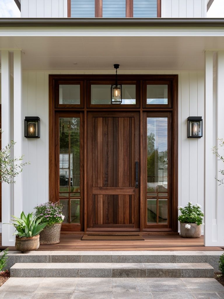 Modern Farmhouse Entryway Photography Poster. poster — architecture art