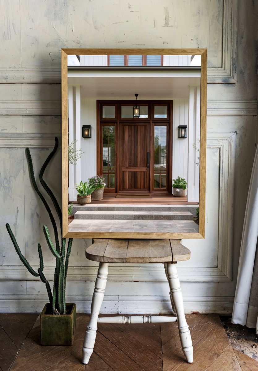 Modern Farmhouse Entryway Photography Poster. room preview