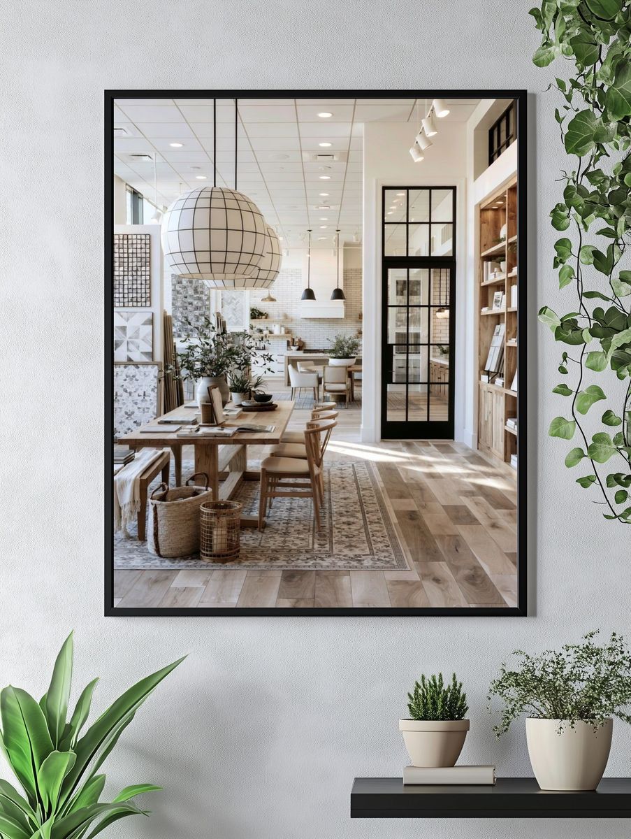 Scandinavian Interior Design Poster. — room view 4