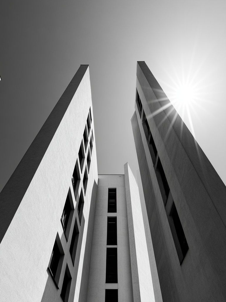 Modern Building Facade Photography Poster. poster — architecture art