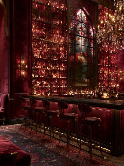 Velvet Baroque Lounge Poster.