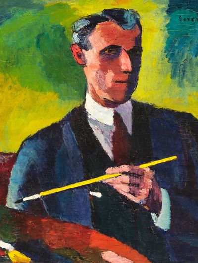 Self-Portrait — Expressionism Print. poster print