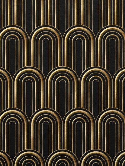Art Deco Seamless Patterns — Art Print. poster