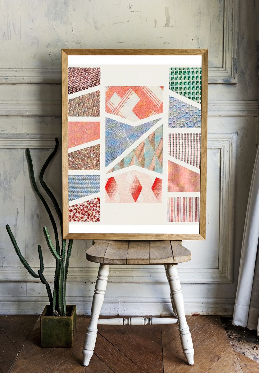 Vintage Patterns Collection — Vintage Print. — room view 1