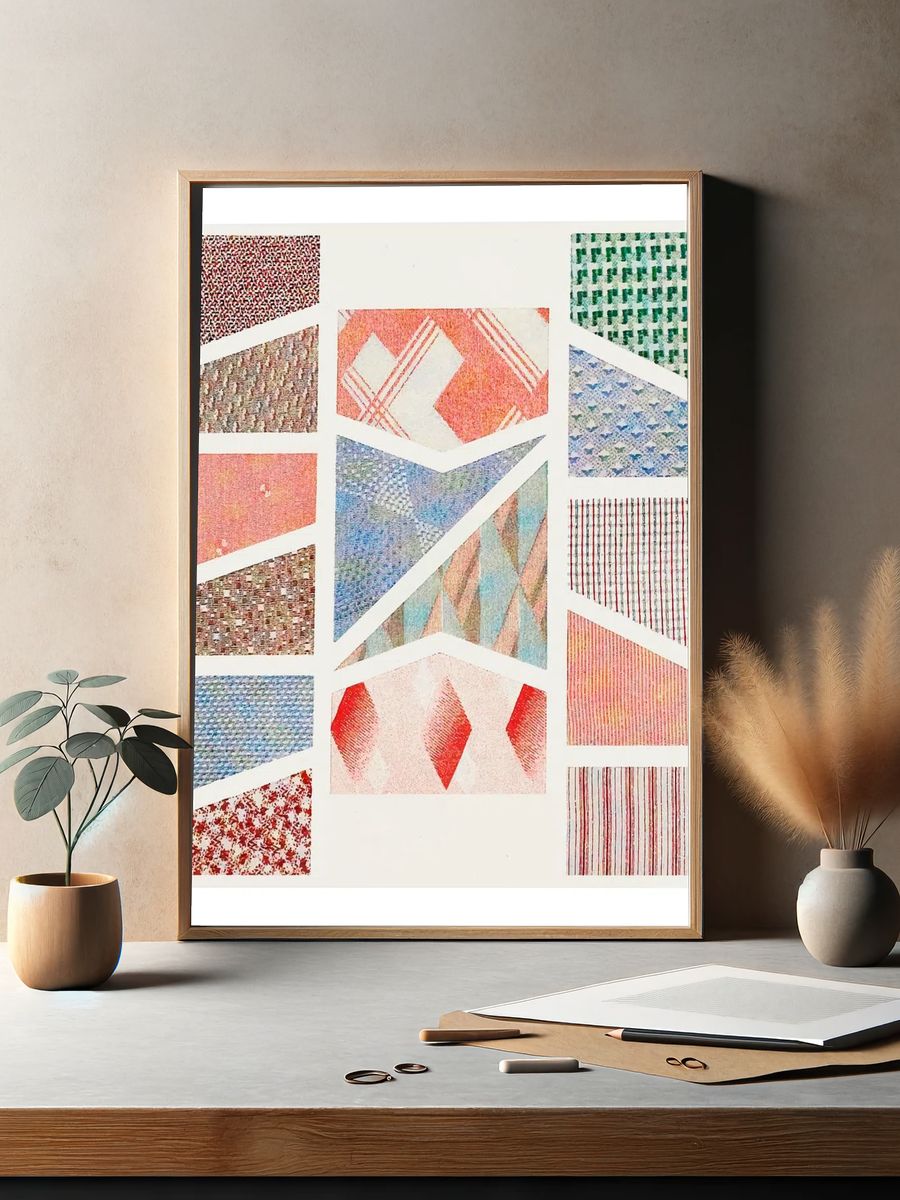 Vintage Patterns Collection — Vintage Print. — room view 2