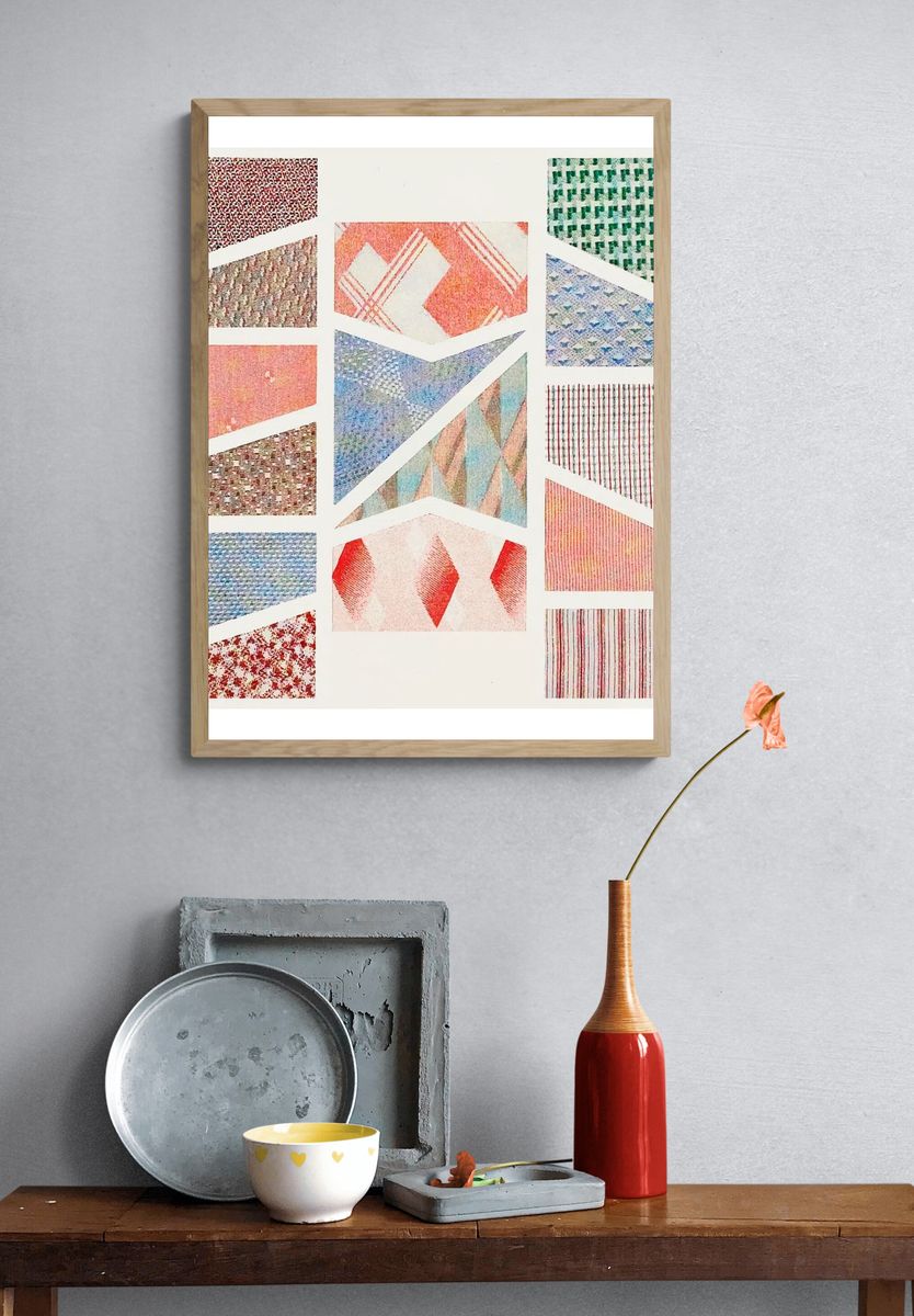 Vintage Patterns Collection — Vintage Print. — room view 3