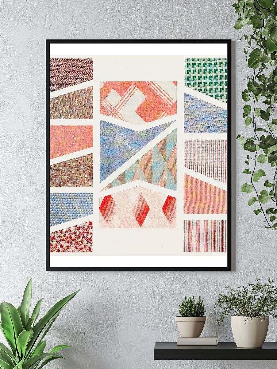 Vintage Patterns Collection — Vintage Print. — room view 4
