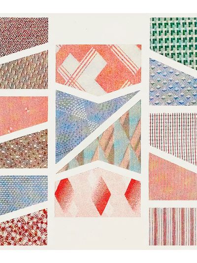 Vintage Patterns Collection — Vintage Print. poster print