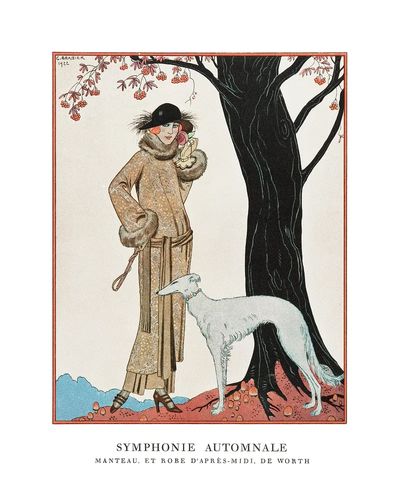 Vintage Fashion by George Barbier — Art Print. poster