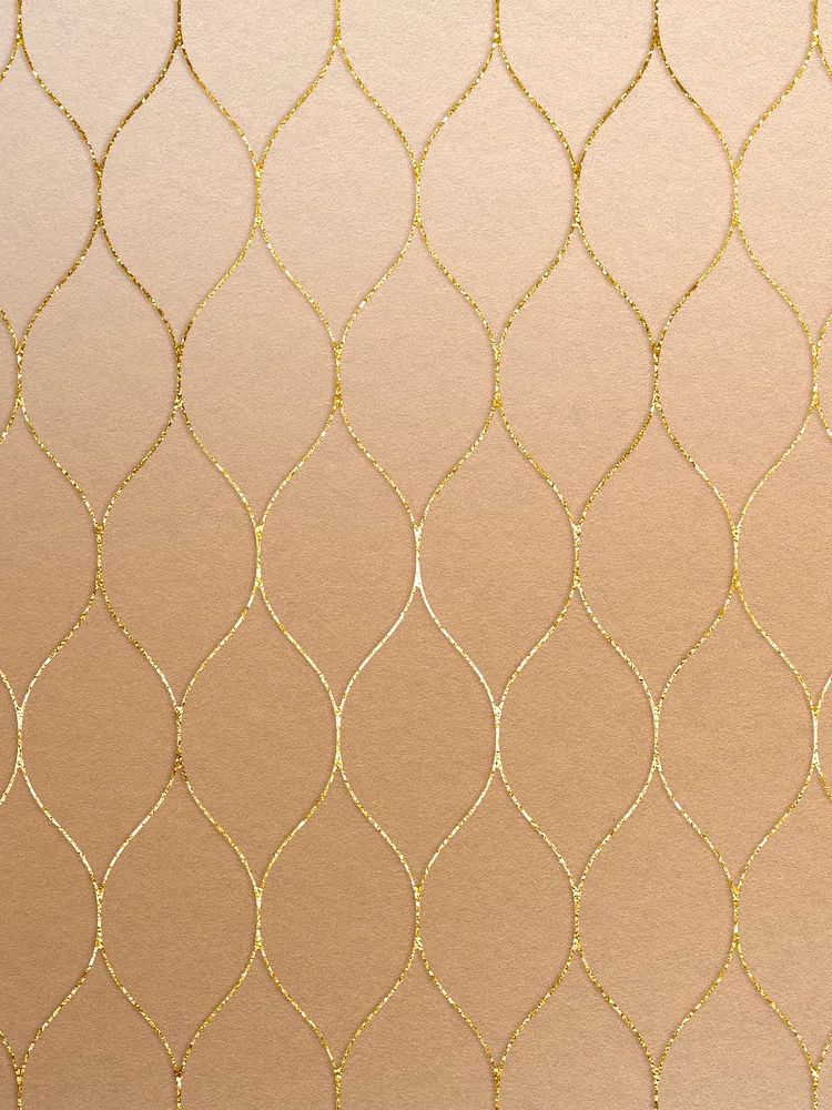 Gold Islamic Design Pattern — Art Print. poster detail