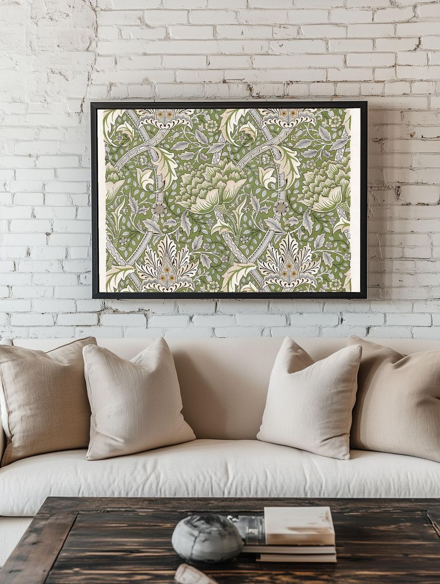 Windrush by William Morris (1917-25) — Art Print. — room view 1