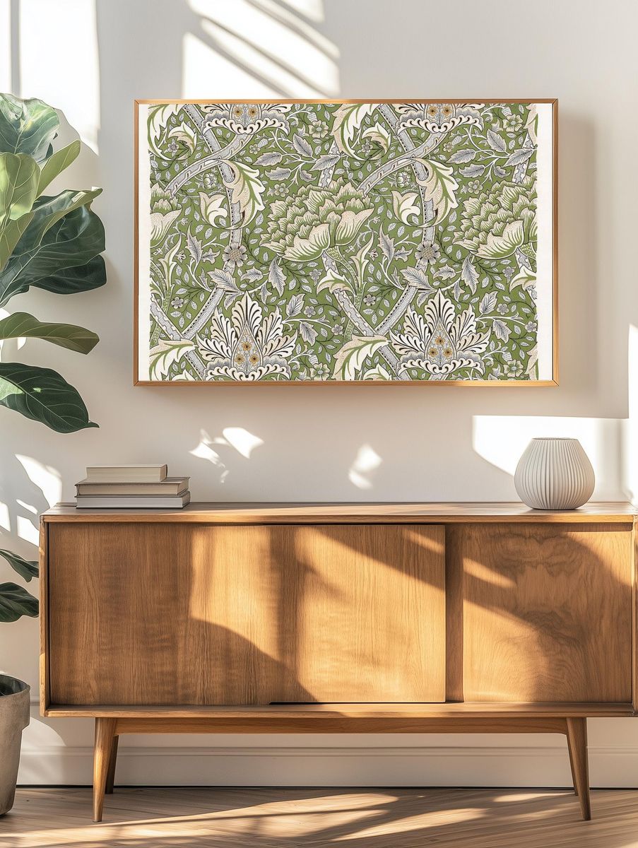 Windrush by William Morris (1917-25) — Art Print. — room view 3