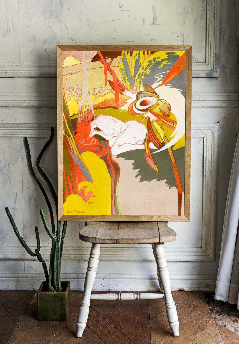 La source du Mal by Georges de Feure (1894) — Art Print. — room view 1