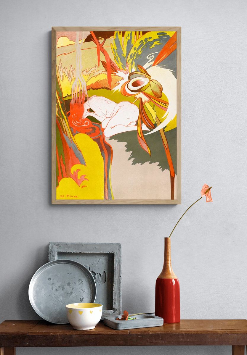 La source du Mal by Georges de Feure (1894) — Art Print. — room view 3