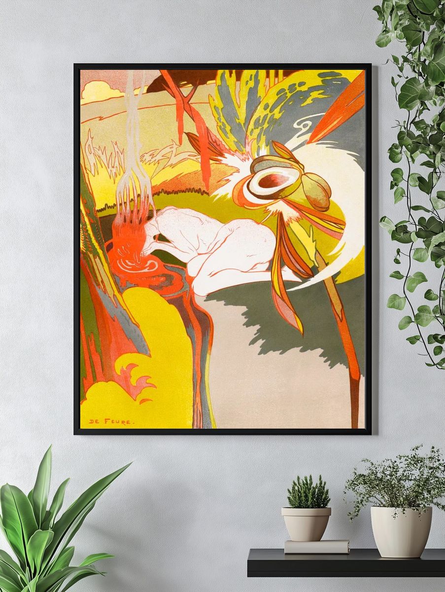 La source du Mal by Georges de Feure (1894) — Art Print. — room view 4