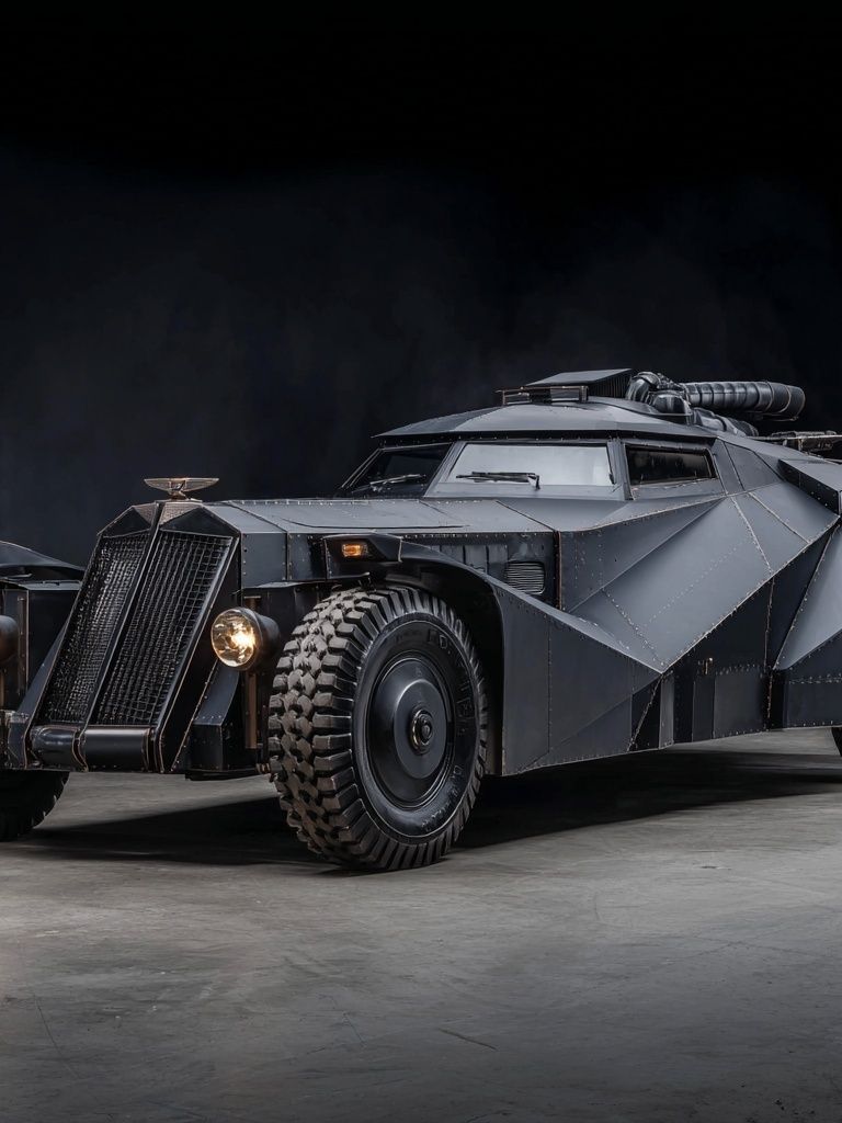 Armored Batmobile Concept Poster. poster detail