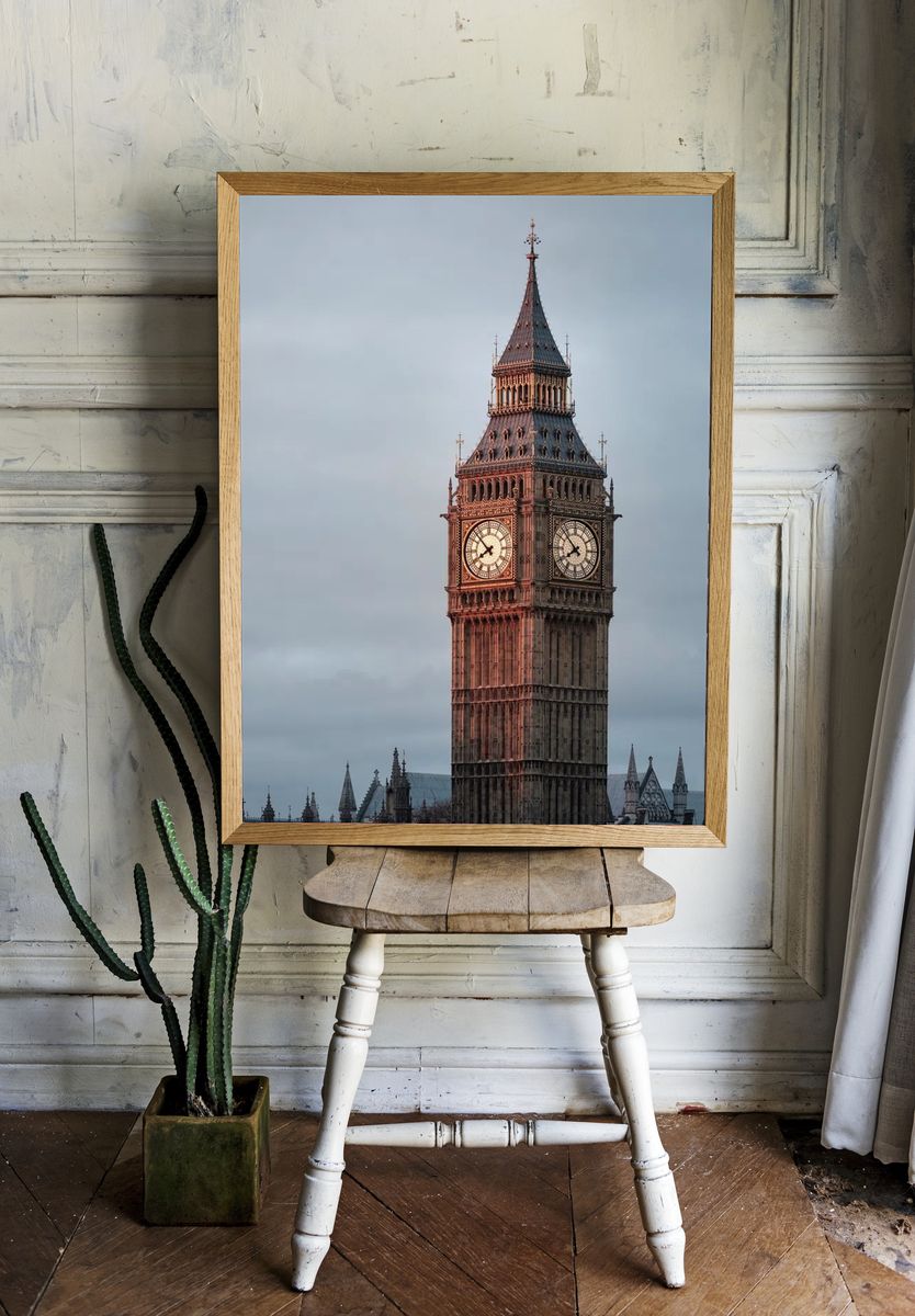 Big Ben — Photography Print. — room view 1