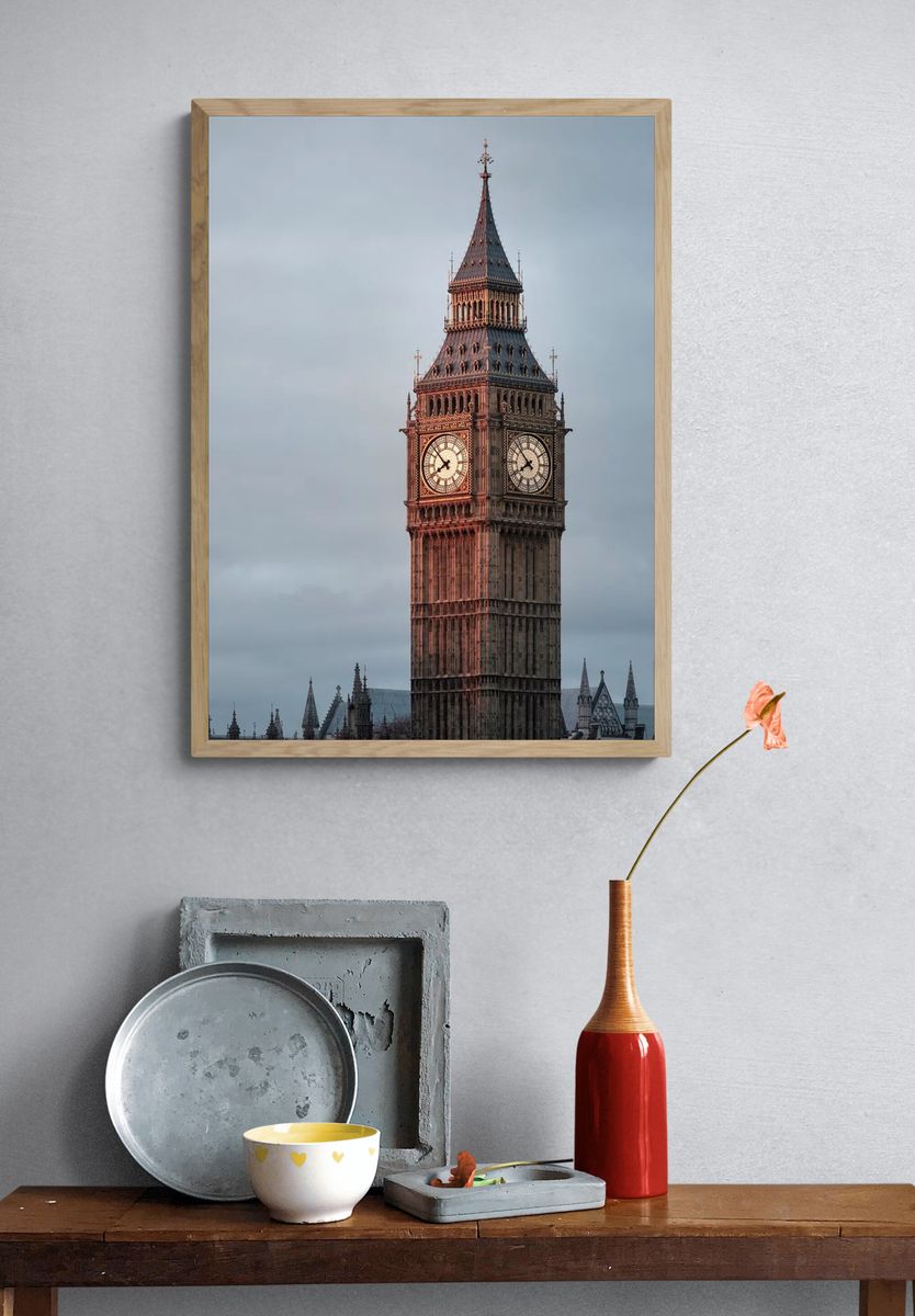 Big Ben — Photography Print. — room view 3