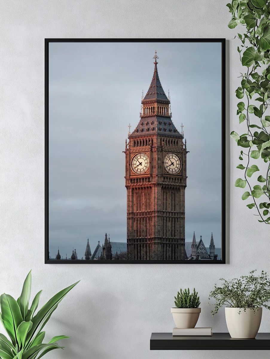 Big Ben — Photography Print. — room view 4