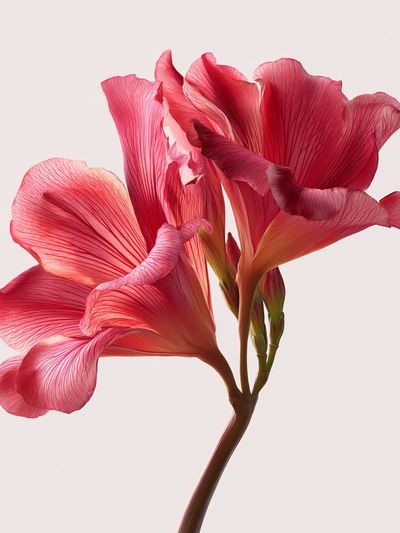 Pink Floral Elegance Poster. poster