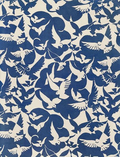 Birds in Flight — Illustration Print. poster print
