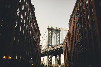 Brooklyn Bridge — Urban Photography Print. poster print