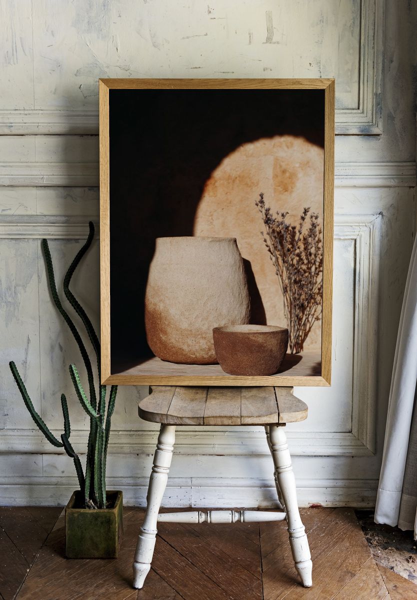 Ceramic Pots — Bohemian Print room preview