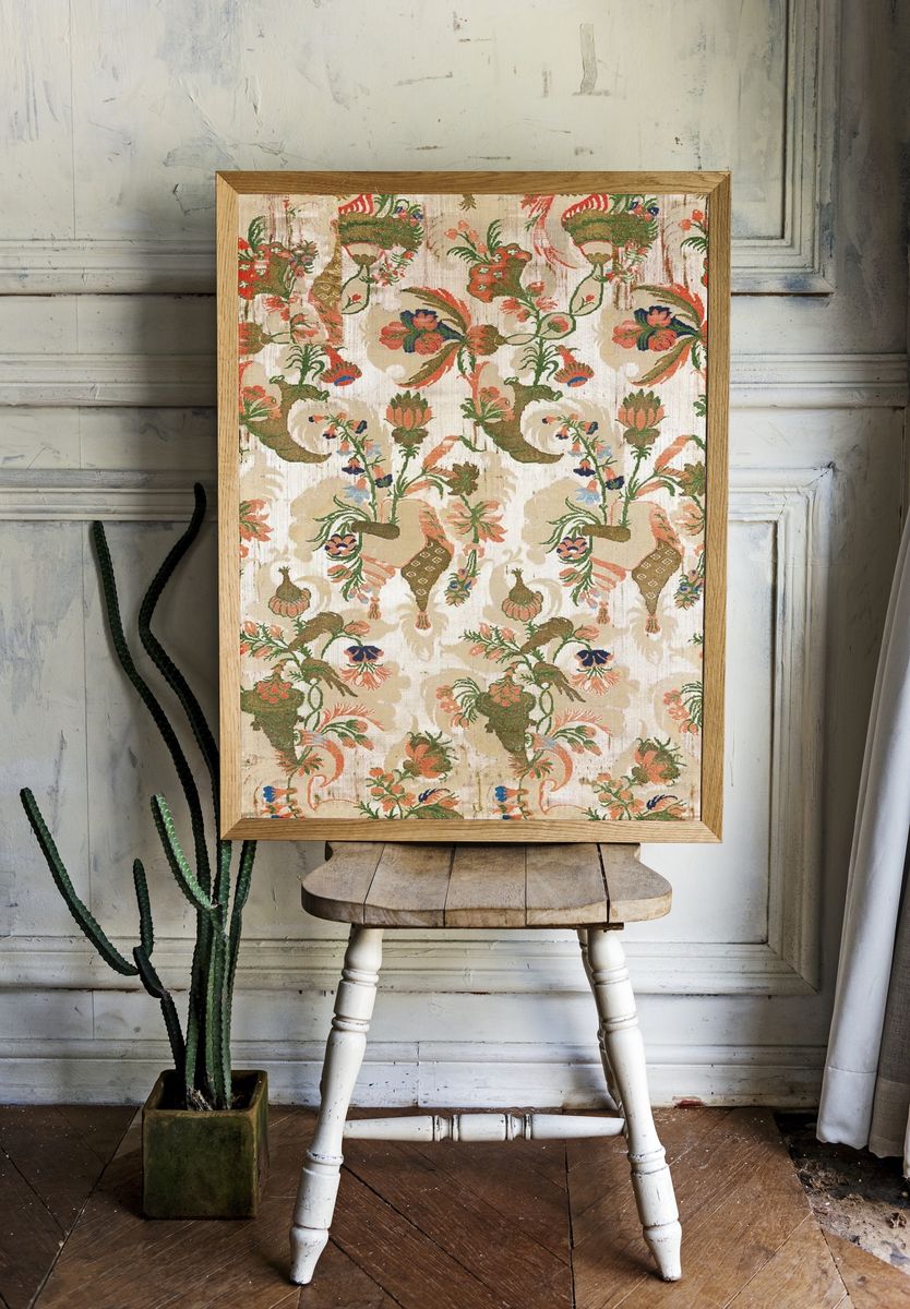 Floral Tapestry Pattern Print. — room view 1