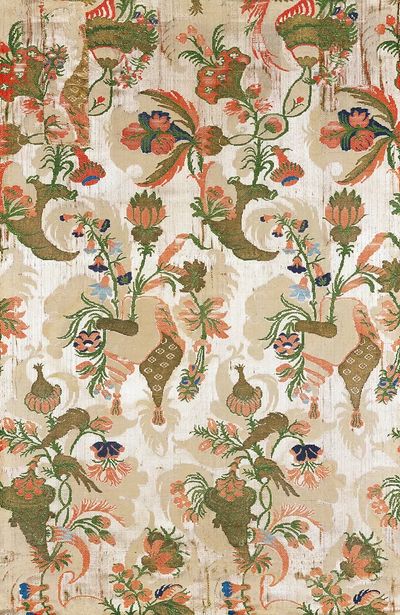 Floral Tapestry Pattern Print. poster