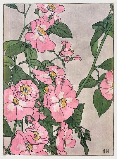Prairie Rose (1915) Hannah Borger. poster print