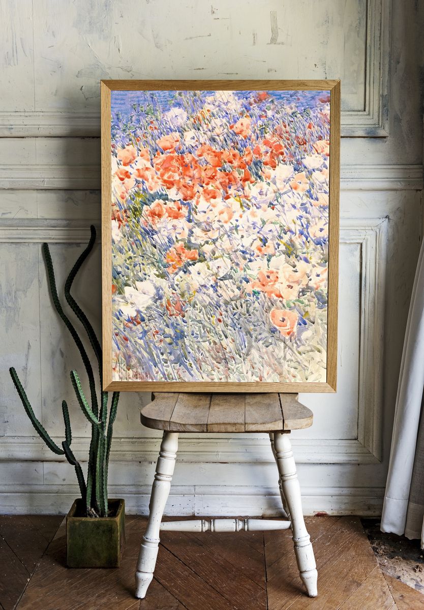 Island Garden Childe Hassam. Digitally. — room view 1