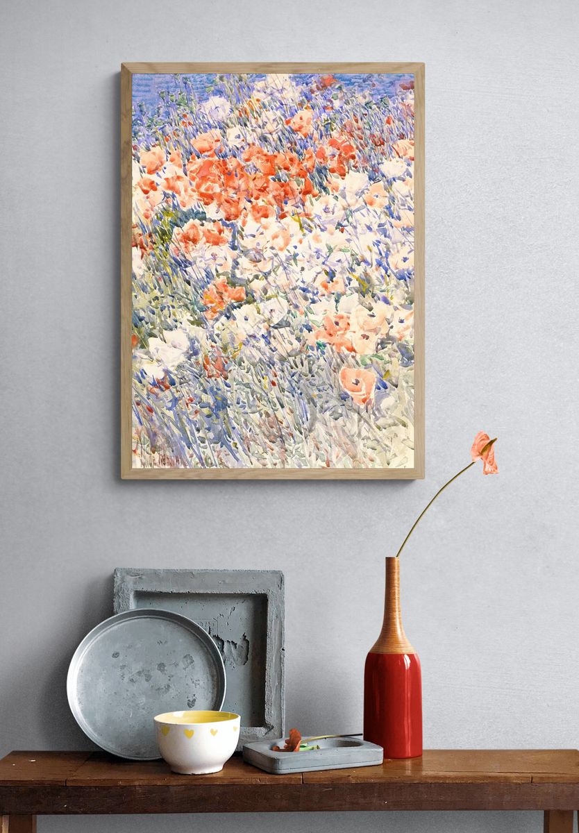 Island Garden Childe Hassam. Digitally. — room view 3