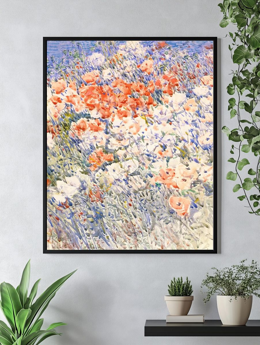Island Garden Childe Hassam. Digitally. — room view 4