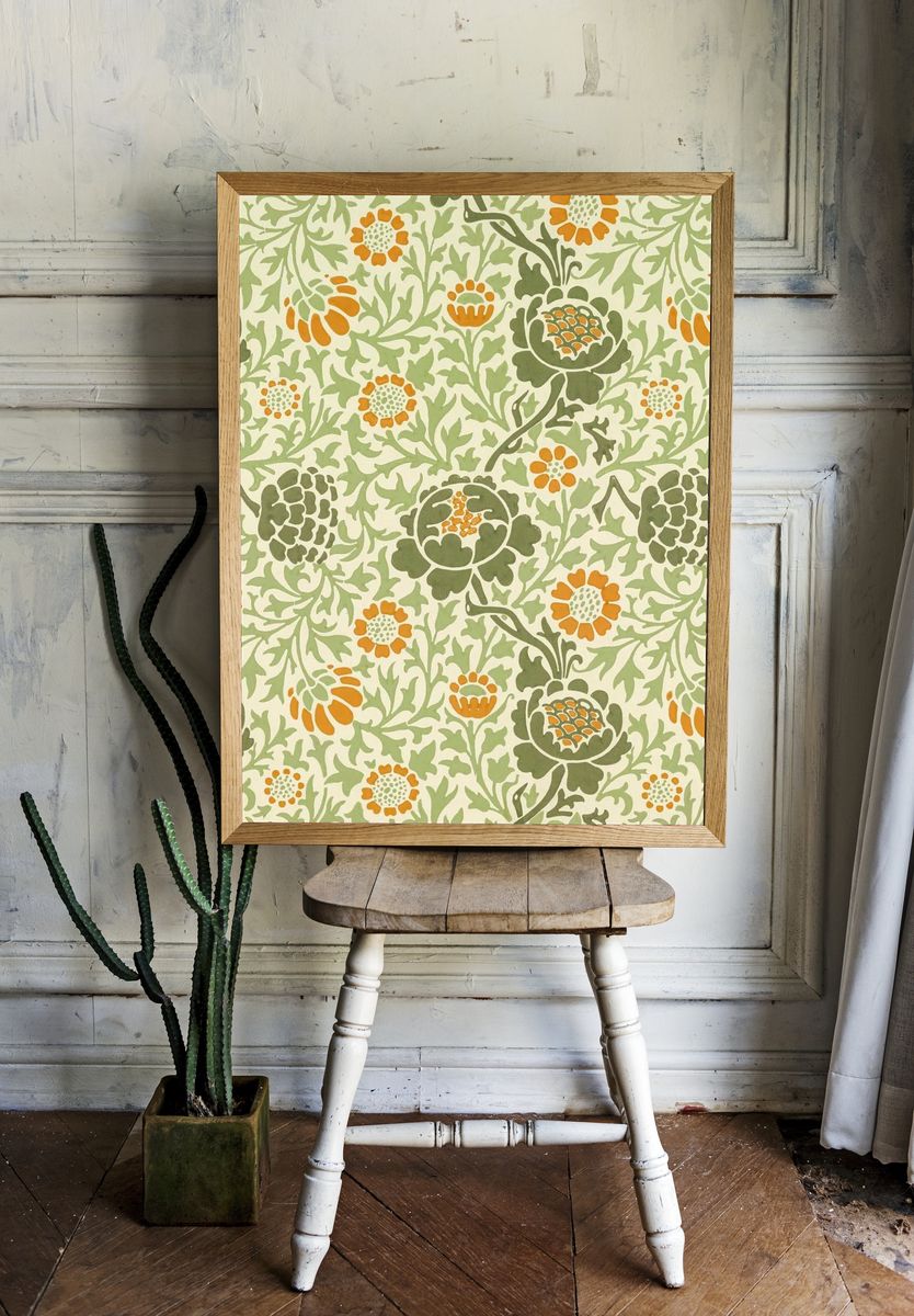 William Morris 's Grafton (1883). — room view 1