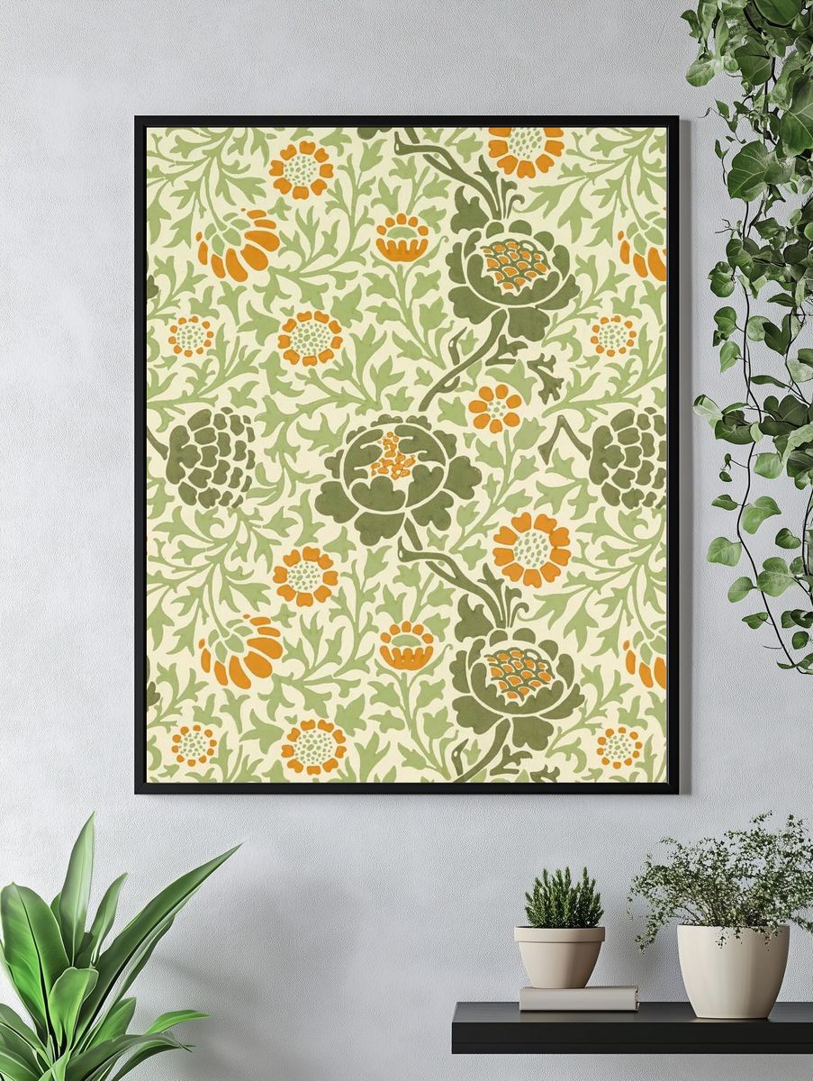 William Morris 's Grafton (1883). — room view 4